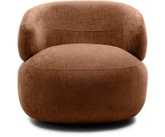 Sofa Novanook Sukamasis krėslas, ORIEL, 75x82x85 cm, varinis