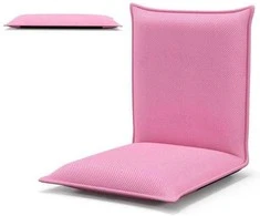 Sofa Promotions Sulankstoma grindų kėdė, 100x45.7x7.6 cm, rožinė