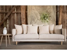 Sofa, Segelskären, 240x92 cm, kreminė spalva