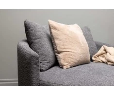 Sofa Venture Design Fotelis, Kelso, 118x118 cm, Pilka