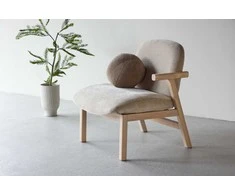Sofa Venture Design Fotelis Rile 74x77x67 cm Smėlio spalvos
