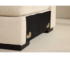 Sofa Venture Design Fotelis Salerno, smėlio spalvos, audinys