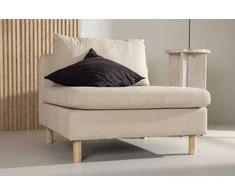 Sofa Venture Design Fotelis, Zero, 94x102 cm, Bežis