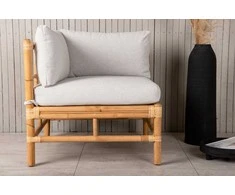 Sofa Venture Design Kampinis dalis, Rietas, 70x76x75 cm, Natūrali