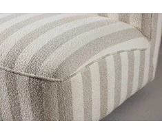 Sofa Venture Design Lounge kėdė 70x68 cm smėlio spalvos audinio apmušalas