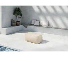Sofa Venture Design Pufas 75x40x33 cm smėlio spalvos audinys