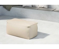 Sofa Venture Design Pufas 75x40x33 cm smėlio spalvos audinys