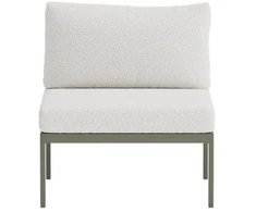 Sofa Venture Design Sofos modulis Copacabana 70x70x30 cm rudas baltas, audinys