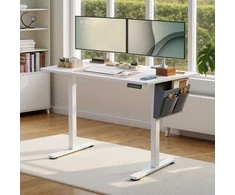 Songmics Elektrinis aukščio reguliuojamas rašomasis stalas 60 x 140 cm