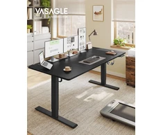 Songmics Aukštį reguliuojantis stalas su USB-C jungtimi, 180 x 80 cm