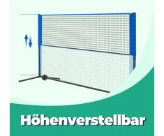 Songmics Badmintono tinklas 400 cm