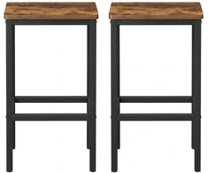 Songmics Baro kėdės 2vnt. VASAGLE 40x30x65 cm