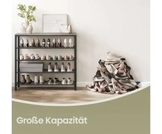 Songmics Batų lentyna VASAGLE 100 x 30 x 92,5 cm