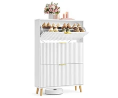 Songmics Batų spintelė 24 × 80 × 123 cm