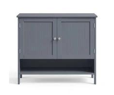 Songmics Batų spintelė MDF 35x80x70 cm pilka