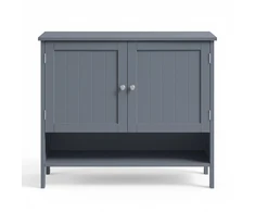 Songmics Batų spintelė MDF 35x80x70 cm pilka