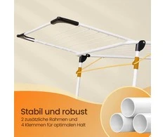 Songmics Sulankstoma skalbinių džiovyklė