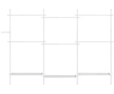 Songmics Kabykla 3 lygių reguliuojama 33,5x240-353x208-310 cm