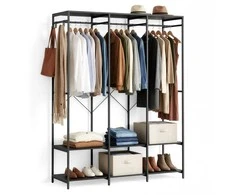 Songmics Atvira drabužių spinta, 40 x 141 x 180 cm