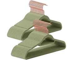 Songmics Drabužių pakaba, 43.5x0.6x22.5 cm, šviesiai žalia