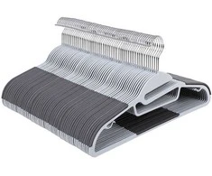 Songmics Drabužių pakabos, 41.5x22.5x0.5 cm, pilka