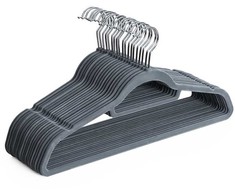 Songmics Drabužių pakabos, 42,7x22x0,6 cm, mėlyna