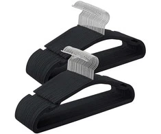 Songmics 50 kabyklų rinkinys 43 x 21 cm, juodas rašalas