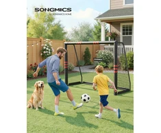 Songmics Futbolo vartai 85 x 240 x 160 cm