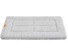 Feandrea gyvūnų antklodė XXL, 120 x 75 cm, neslystanti, skalbiama, šviesiai pilka, PPB021G01