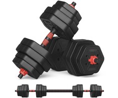 Songmics Hantelių rinkinys Hexagon 30 kg
