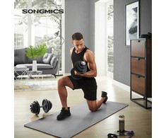 Songmics Hantelių rinkinys, 40x21.3x21.3 cm, juoda