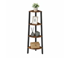 Songmics Kampinis lentyna VASAGLE 34x125x34 cm, 4 lentynos