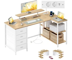 Songmics Kampinis stalas 140 x 80 x 90 cm