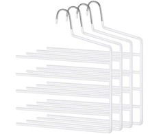 Songmics Pakabos, 4 vnt. rinkinys, drabužių pakabos