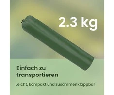 Songmics Stovyklavimo kėdžių rinkinys iš 2 dalių, sulankstomos kėdės, skirtos naudoti lauke, su porankiais