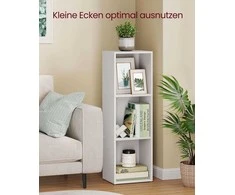 Songmics Knygų lentyna su 3 lygiais
