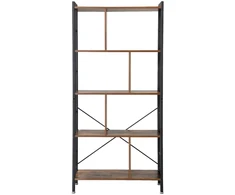 Songmics Knygų lentyna VASAGLE 74x30x154,5 cm