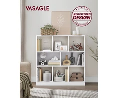 Songmics VASAGLE knygų lentyna su 8 atvirais skyriais, 97,5 x 30 x 100 cm, SUPTMAX