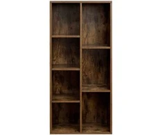 Songmics Knygų spinta 50x24x106 cm Ruda, sandėliavimui