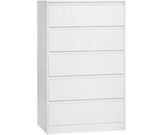 Songmics Komoda 40x119.4x97.5 cm Balta Mediena