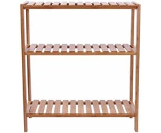 Songmics Lentyna, bambukas, 59x26x66 cm, pilka