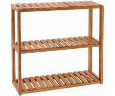 Songmics Bambuko lentyna 60 x 54 x 15 cm