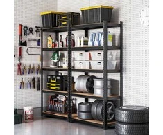 Songmics Lentynų sistema 40x90x180 cm Juodas plienas