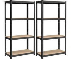 Songmics Lentynų sistema 80x40x160 cm Juodas plienas