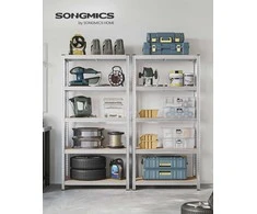 Songmics Lentynų sistema 90x40x180 cm Ekrų plienas