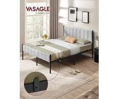 Lova Songmics Lovos rėmas 207x161,5x104 cm