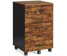 Songmics Biuro spintelė 40 x 42 x 65,7 cm 5 stalčiai