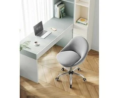Songmics Pasukama kėdė, 56x60x83.3 cm, pilka