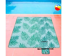 Songmics Pikniko antklodė, 200 x 200 cm, didelis kilimas