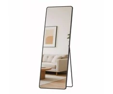 Songmics Veidrodis 150x40 cm juodos spalvos
